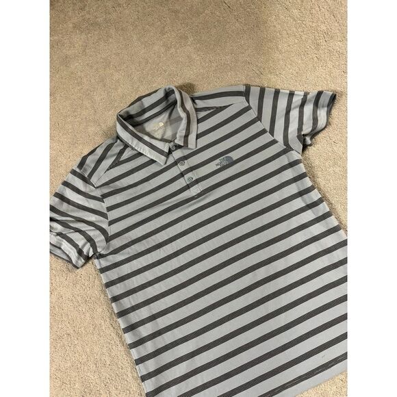 THE NORTH FACE MEN'S SHORT SLEEVE COLLARED POLO SHIRT FLASH DRY‎ ~ XL EUC - Picture 1 of 9